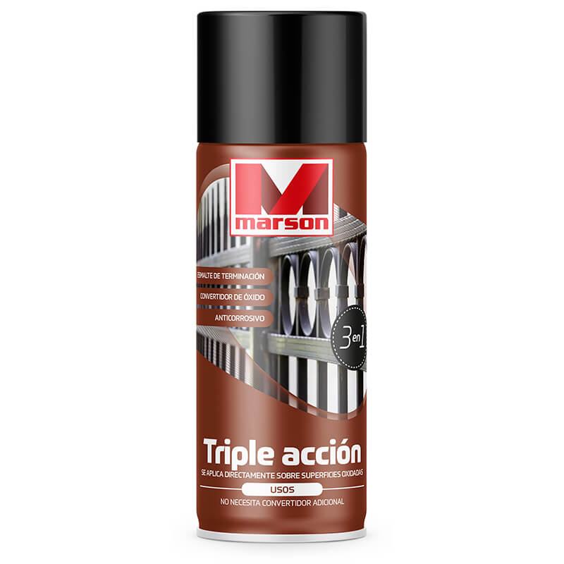 AEROSOL TRIPLE ACCIÓN METAL
